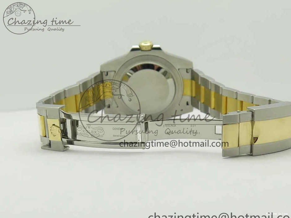 1219 Tailored GMT-Master II 116713 LN Black Ceramic Thick YG Wrapped 904L Steel 1:1 Noob Best Edition A3187 (Correct Hand Stack) 3304